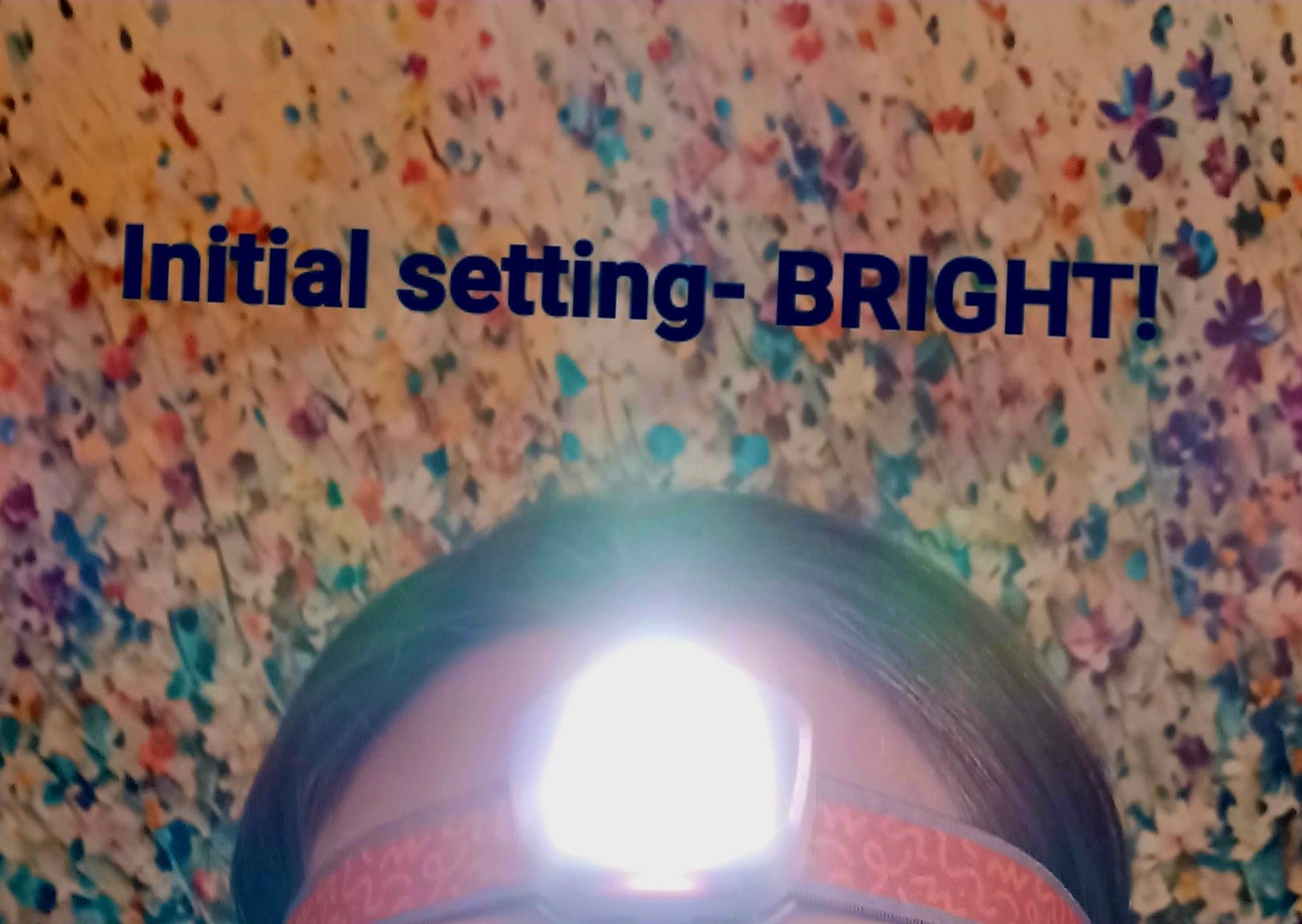 EverBrite Rechargeable Kids Headlamp, RGB LED Light with Adjustable Band | RGB Modes, 3 Modes, Adjustable Headband, Lightweight Head Lamp for Kids Camping, Reading, Hiking, Gift for Kids customer photo 1