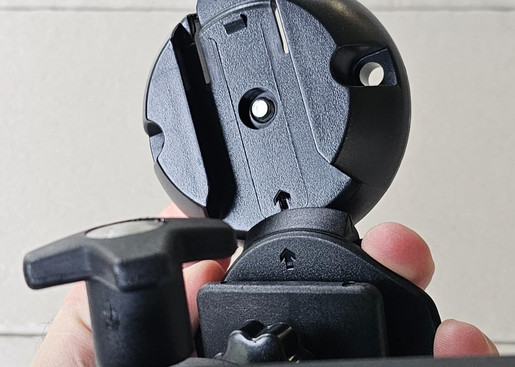 KEMIMOTO Kayak Fishing Rod Holder Fishing Pole Holder - T-Shaped Screw Mounted/Track Mount On Rail 360 Degree Adjustable with Lock System for Kayak, Canoe, Fishing Boat Accessories customer photo 2