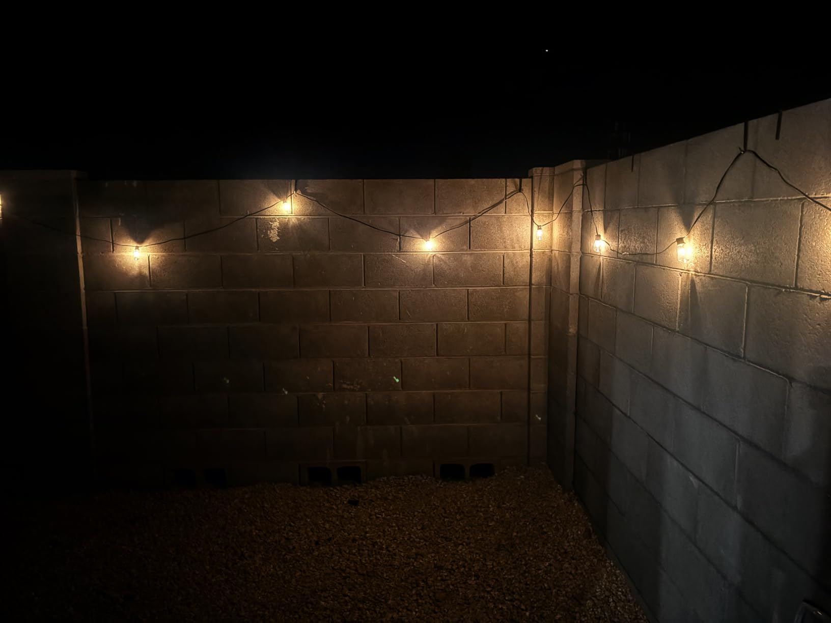 addlon 52(48+4) Ft Solar String Lights Waterproof,Patio Lights Solar Powered with Remote & USB Port 16+1 LED Shatterproof Bulbs 3 Light Modes, Dimmable Solar Light for Camping Backyard Garden customer photo 1