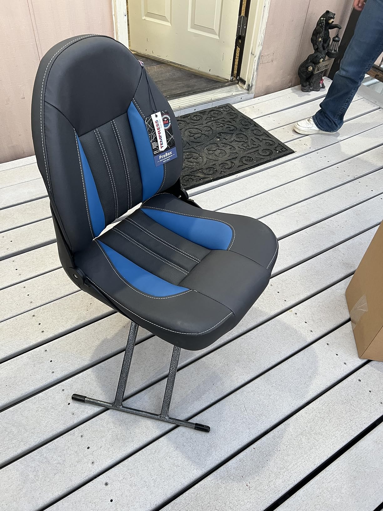 TEMPRESS ProBax Orthopedic Limited Edition Boat Seat (OD Green/Black/Carbon) customer photo 2