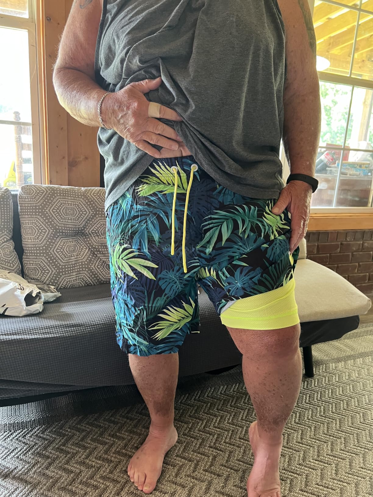 APTRO 2 in 1 Men's Swim Trunks 9