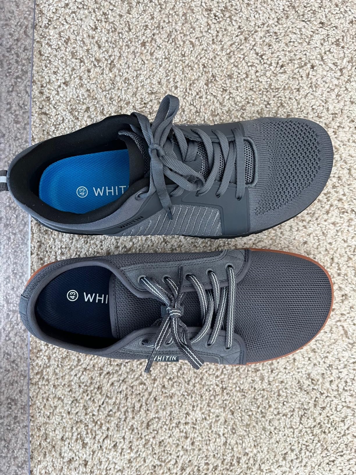 WHITIN Men's Wide Barefoot Trail-Running Shoes W51 customer photo 1