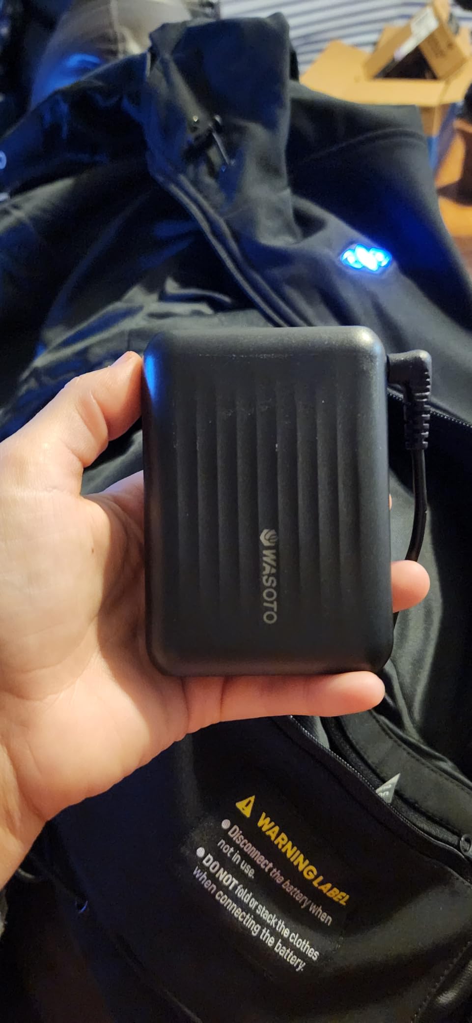 WASOTO Heated Jackets for Men with 18400mAh Battery Pack Included Windproof Waterproof for Snowboarding customer photo 2