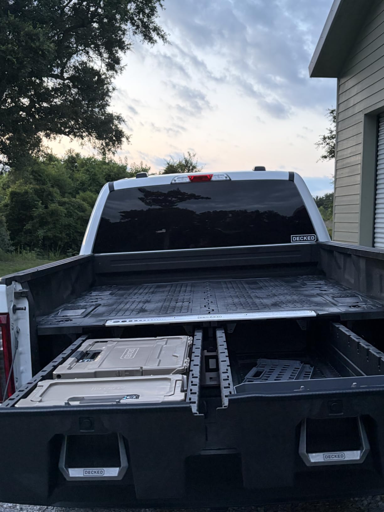 DECKED Truck Bed Storage System Includes System Accessories | Compatible with Ford F150 (2015-current) 6'6