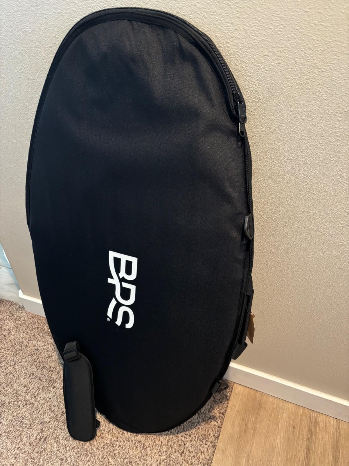 BPS New Zealand 'Flame' - High Performance Wooden Skimboard with Custom Traction Pads - with Optional Padded Carry Bag Made from Recycled Plastics - for Kids or Adults, Choose from 4 Colors customer photo 1