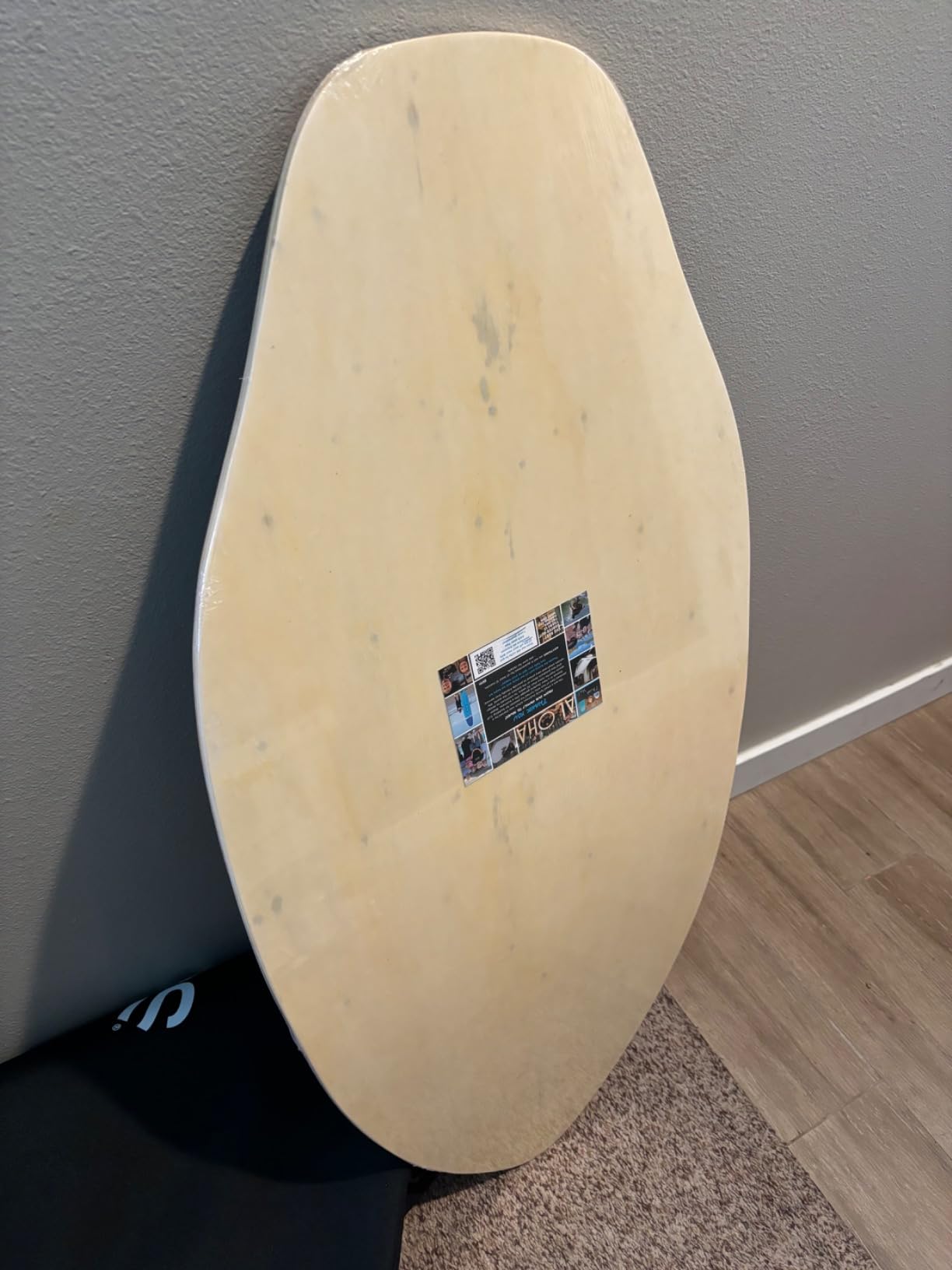 BPS New Zealand 'Flame' - High Performance Wooden Skimboard with Custom Traction Pads - with Optional Padded Carry Bag Made from Recycled Plastics - for Kids or Adults, Choose from 4 Colors customer photo 2