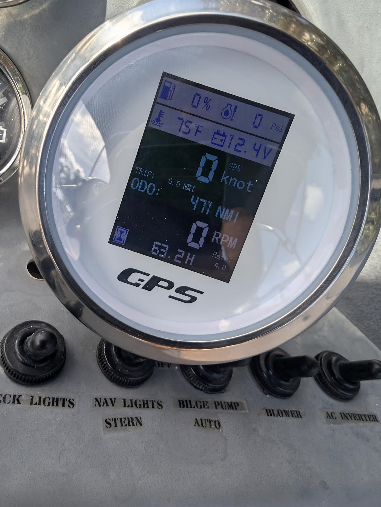 MAIMEIMI 6-in-1 GPS Speedometer 3-3/8