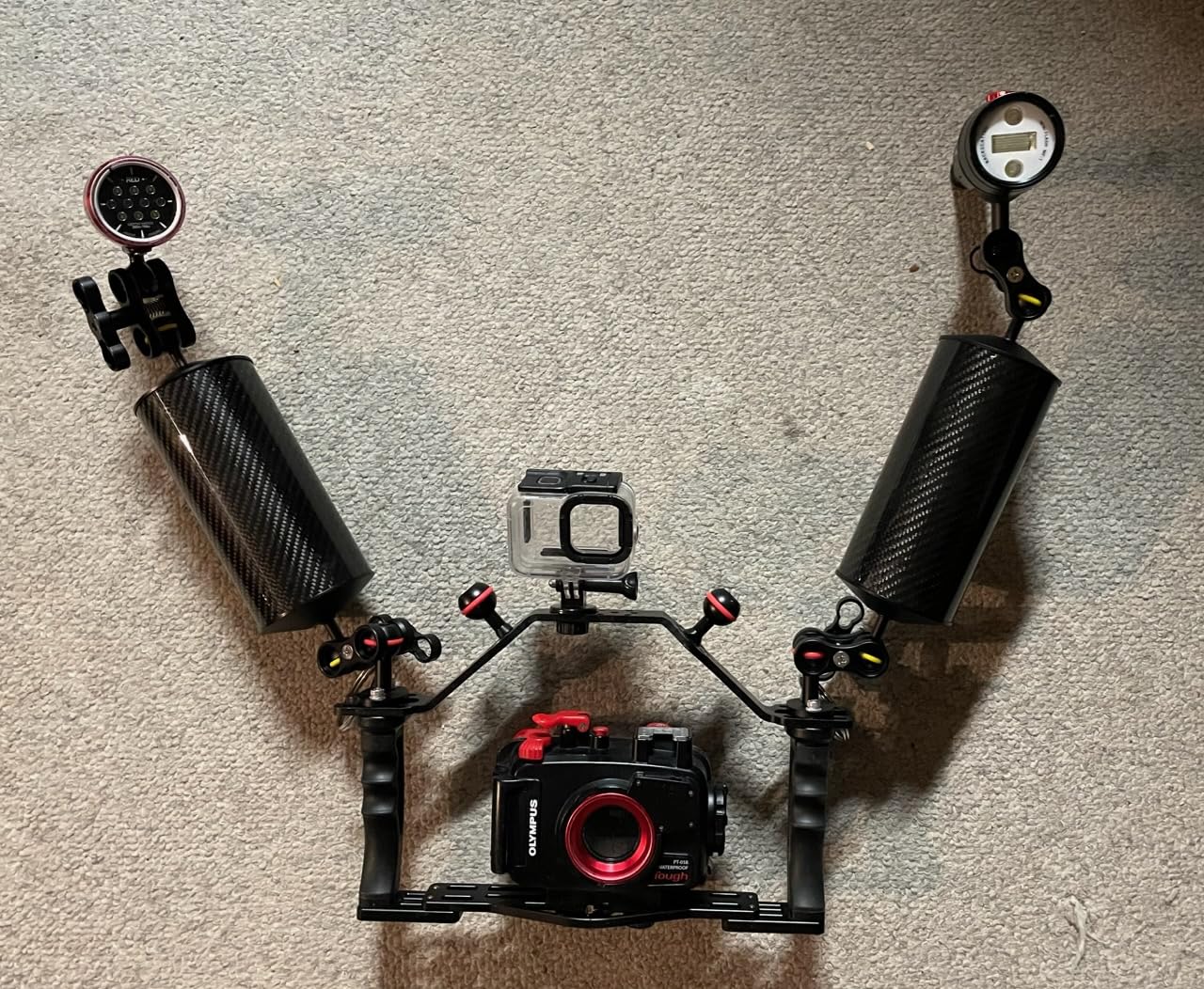 OM SYSTEM Olympus PT-059 Underwater Housing for TG-Series Cameras, Metal, Black | Compatible with TG-6/TG-7, Waterproof to 45 M, Retains Full Camera Controls, 1x Fiber-Optic Strobe Output customer photo 1