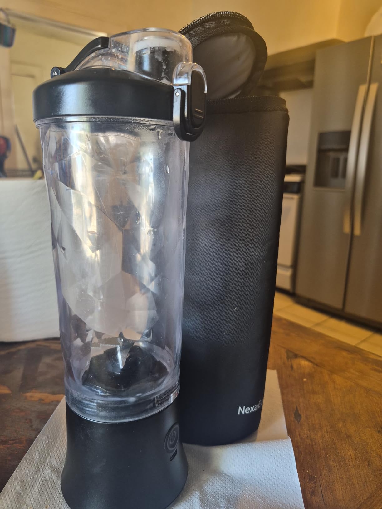 Portable Blender Personal Juicer for Shakes Smoothies with Insulated Sleeve customer photo 1