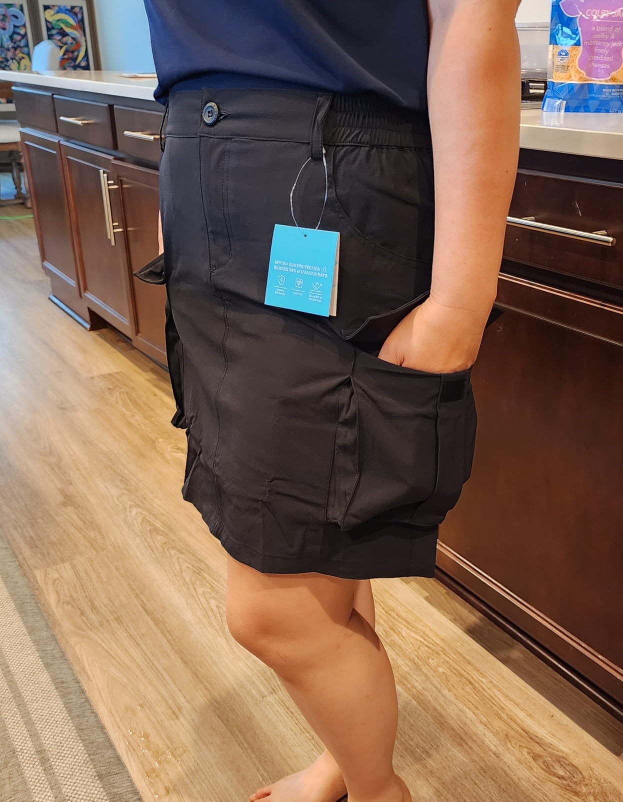 Willit Women's Cargo Skorts Skirt Golf Casual Quick Dry Zip Pockets Outdoor Hiking customer photo 2