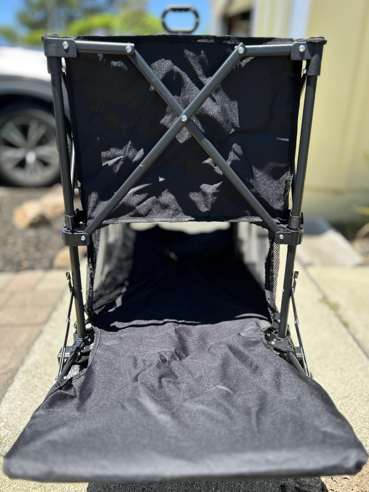 Double Decker Wagon 600lb Capacity & 400L Collapsible Sports Wagon | Big Wheels, 54