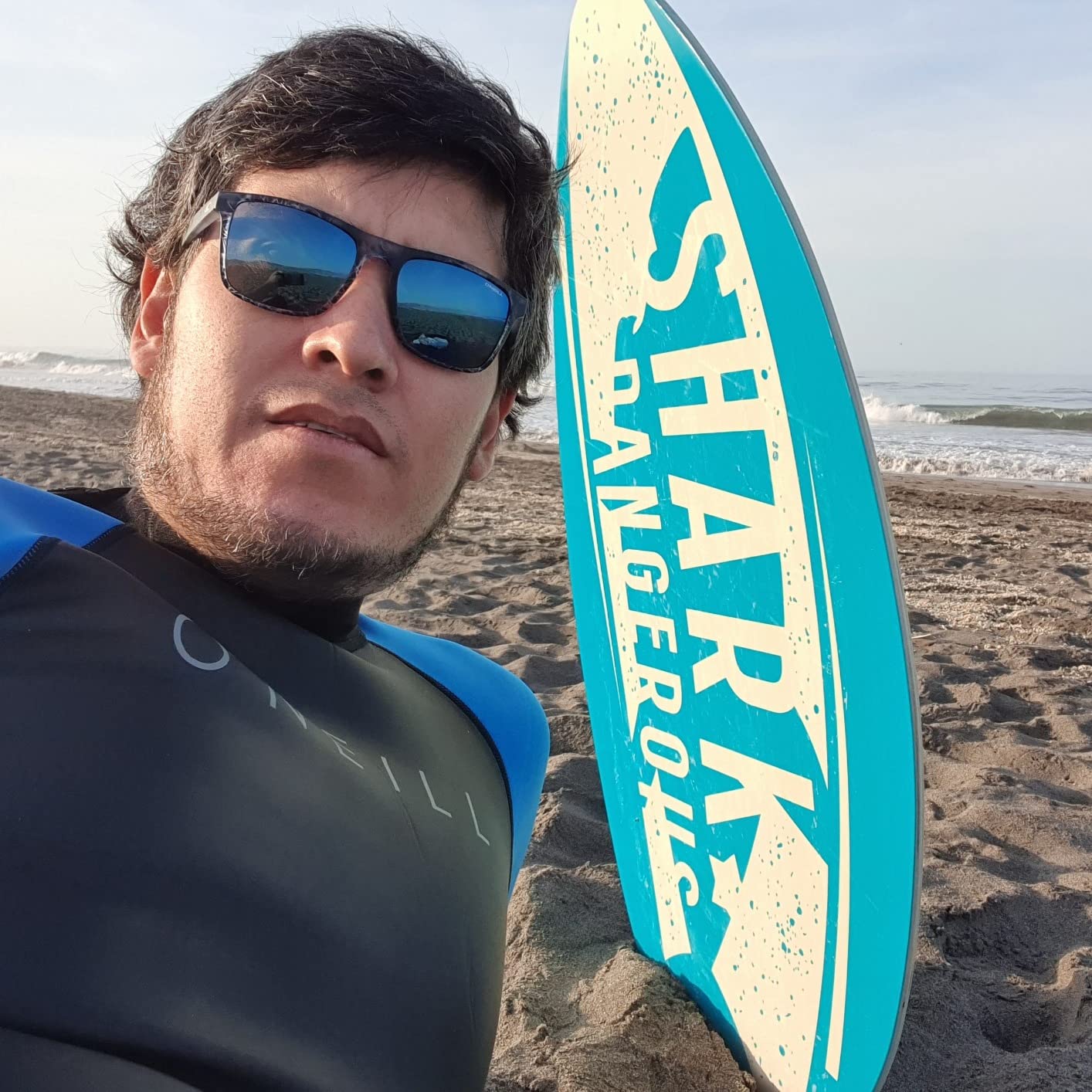 seething 31 Inch Standard Skimboards for Beginners, 7 Layer Canadian Maple Double Kick Concave Standard and Tricks Skimboard for Kids and Beginners customer photo 2