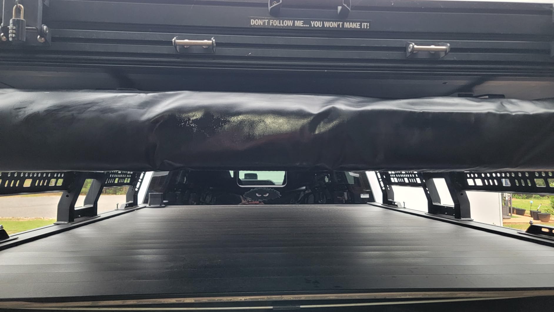 VEVOR Vehicle Awning 4.6'x6.6' Roof Rack Pull-Out Sun Shade UV50+ PU3000mm customer photo 2
