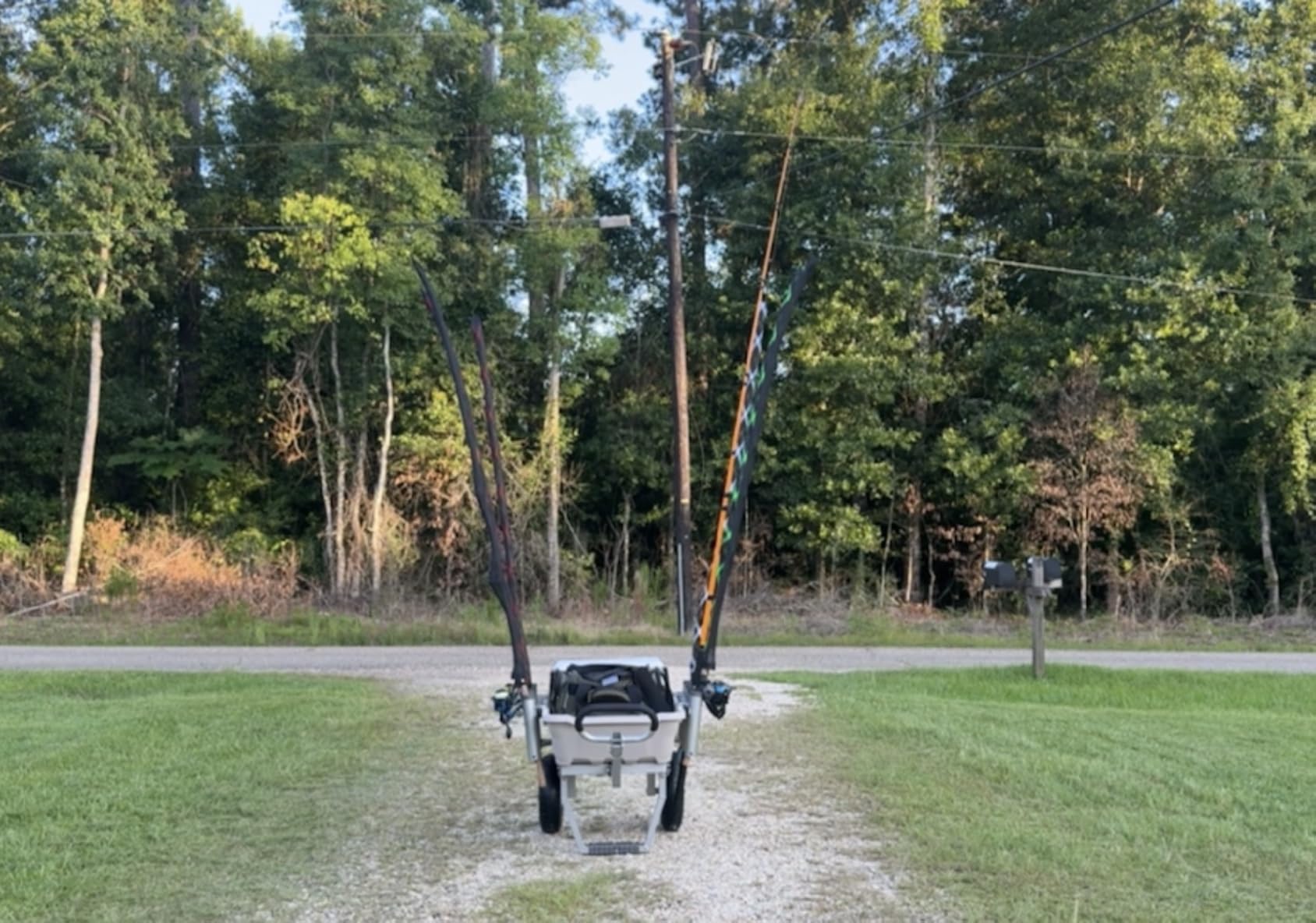 VEVOR Fishing Cart, 300 lbs Load Capacity, Foldable Fish and Marine Cart with Four 11