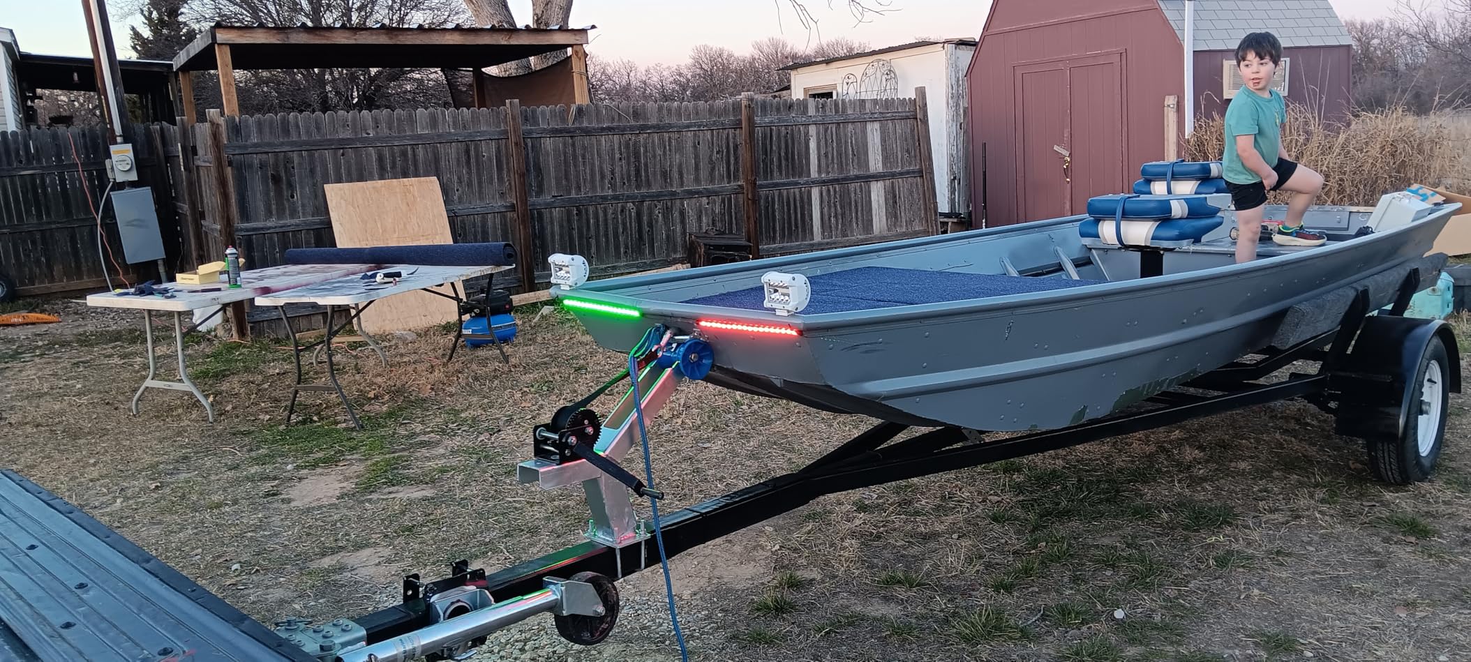 Boat LED Boat Navigation Light, Red and Green Marine Navigation Lights for Boats customer photo 2