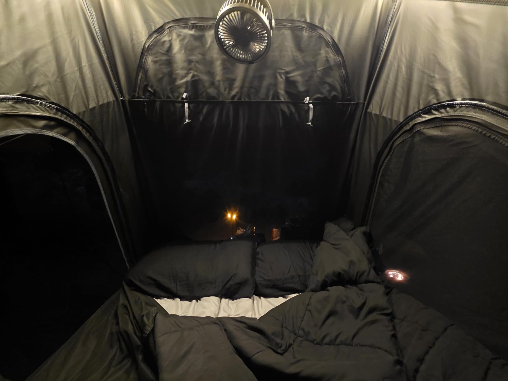 Rooftop Tent Hard Shell,Solar Panel Roof top Tent Hardshell, pop up Rooftop Camping for Jeep Truck Car SUV Van Wrangler. customer photo 1