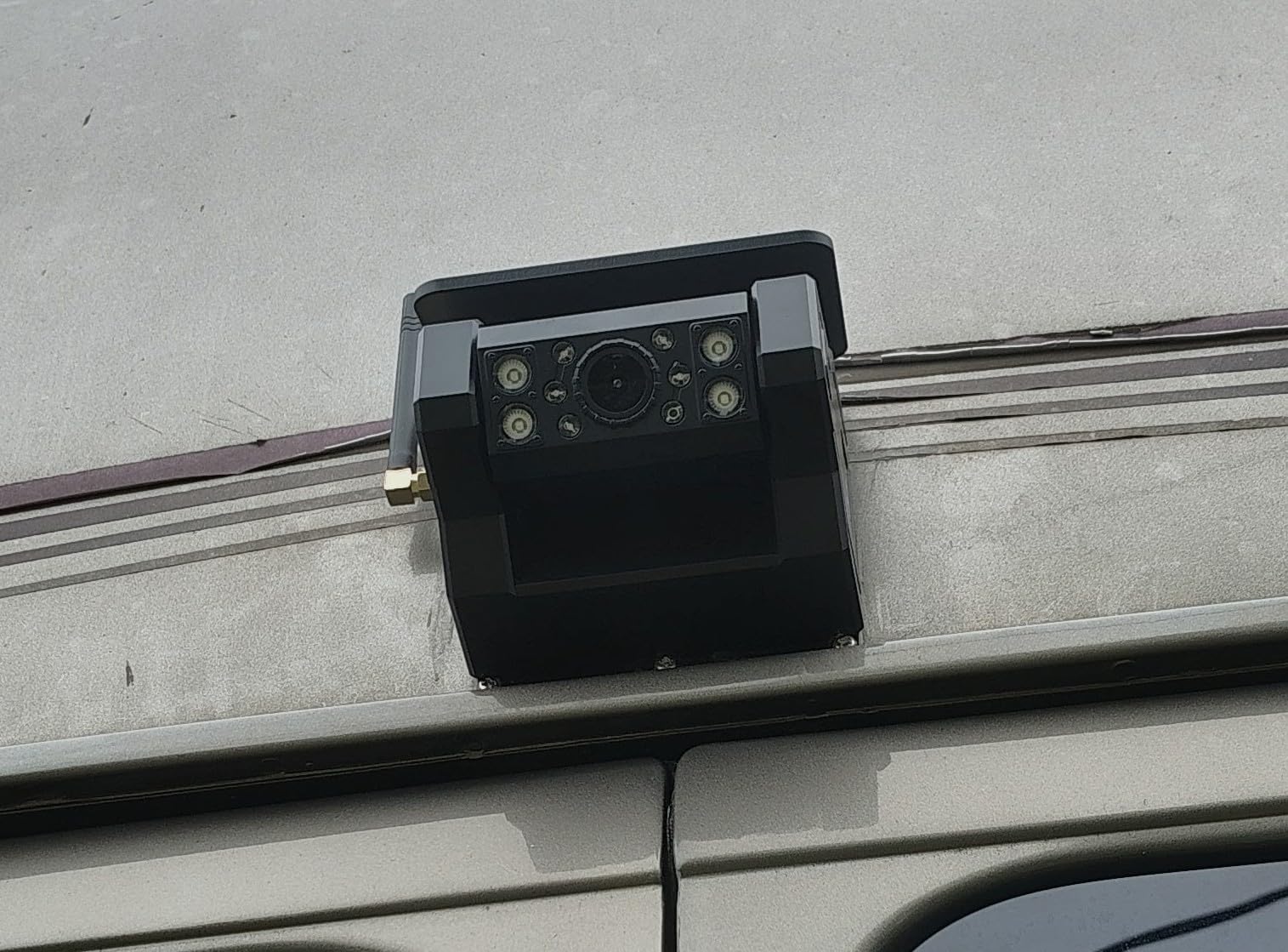 RV Backup Camera with Solar Magnetic: 50 FT Long Distance No Signal Delay | HD 1080P Wireless Backup Camera with 7 Inch Touch Key Recording Monitor - for Trailer, 5th Wheel, Camper customer photo 2
