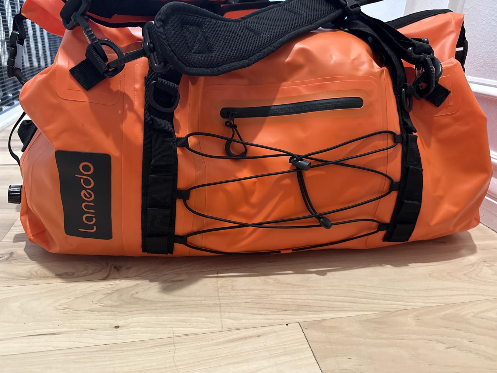 Lanedo 80L Dry Bag Large Waterproof Bag Roll-Top Heavy Duty Fishing Duffel Bag with Durable Straps & Handles for Kayaking Paddle boarding Boating Rafting Fishing customer photo 1