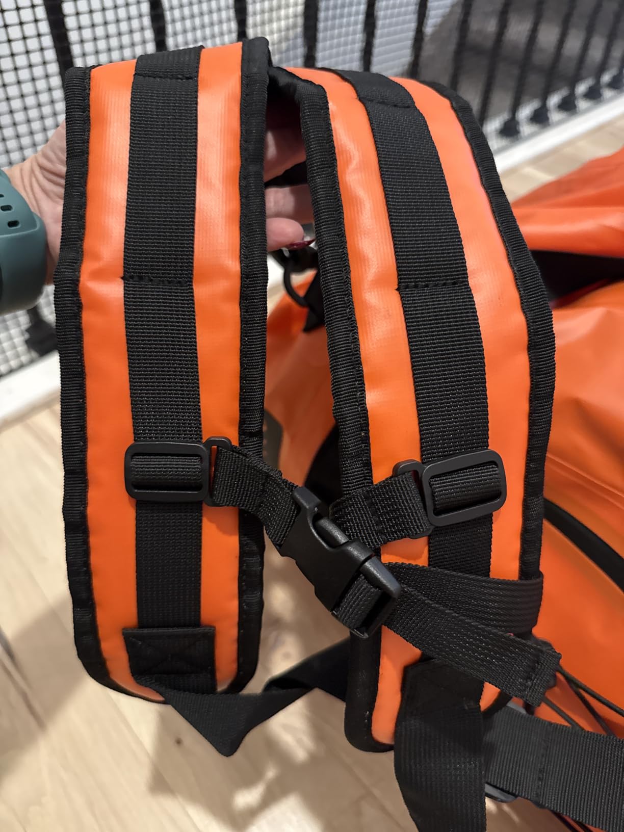 Lanedo 80L Dry Bag Large Waterproof Bag Roll-Top Heavy Duty Fishing Duffel Bag with Durable Straps & Handles for Kayaking Paddle boarding Boating Rafting Fishing customer photo 2