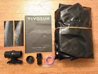 VIVOSUN 240 L/64 Gal Water Storage Bladder, Water Tank, Water Storage Bag | Foldable and Portable Water Tank Containers for RV, Camping, Garden, Irrigation, Drought Resistance, Firefighting customer photo 1