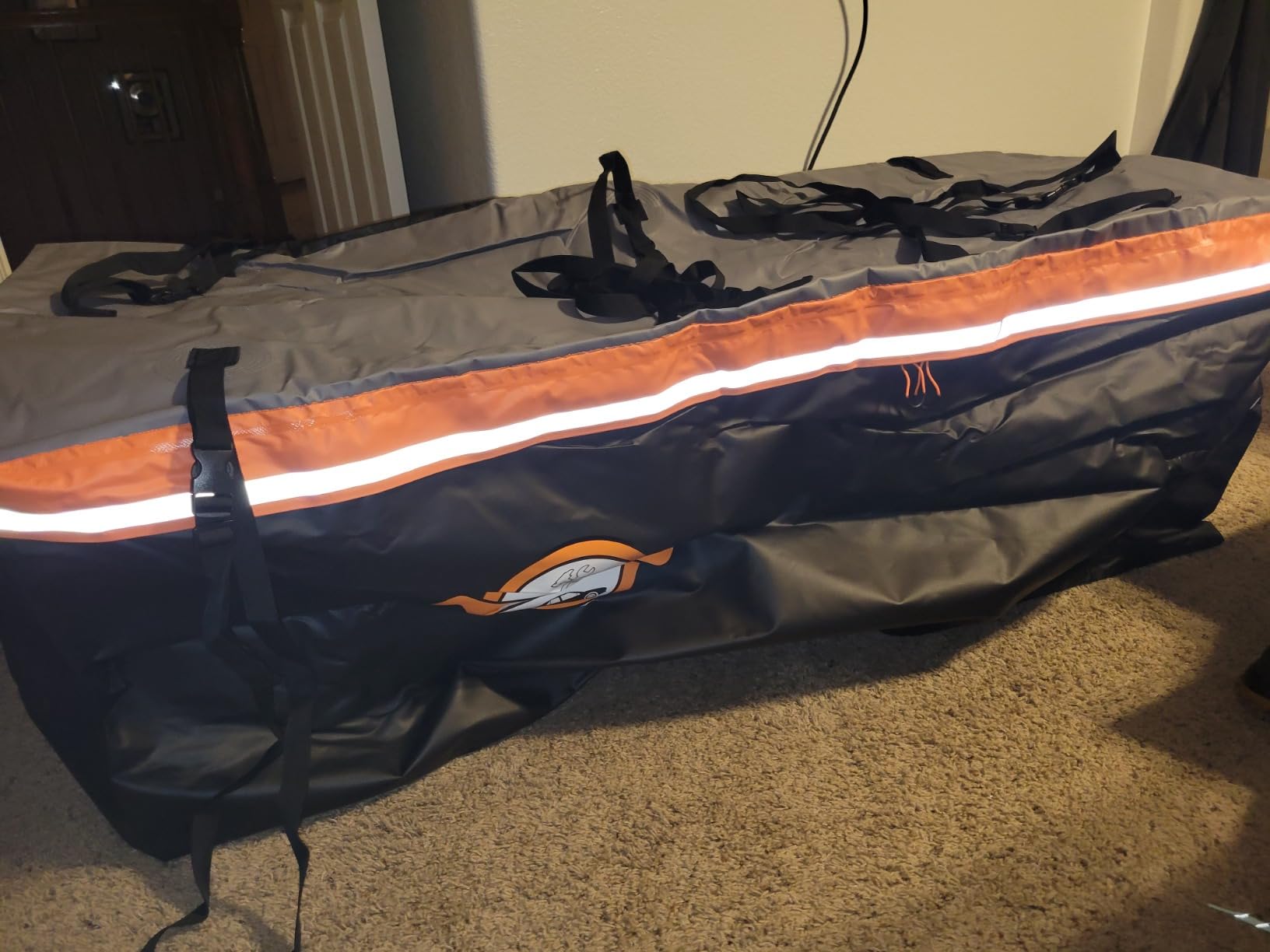 Sailnovo 20 Cu Ft Hitch Cargo Carrier Soft Shell Bag, Waterproof PVC | 60
