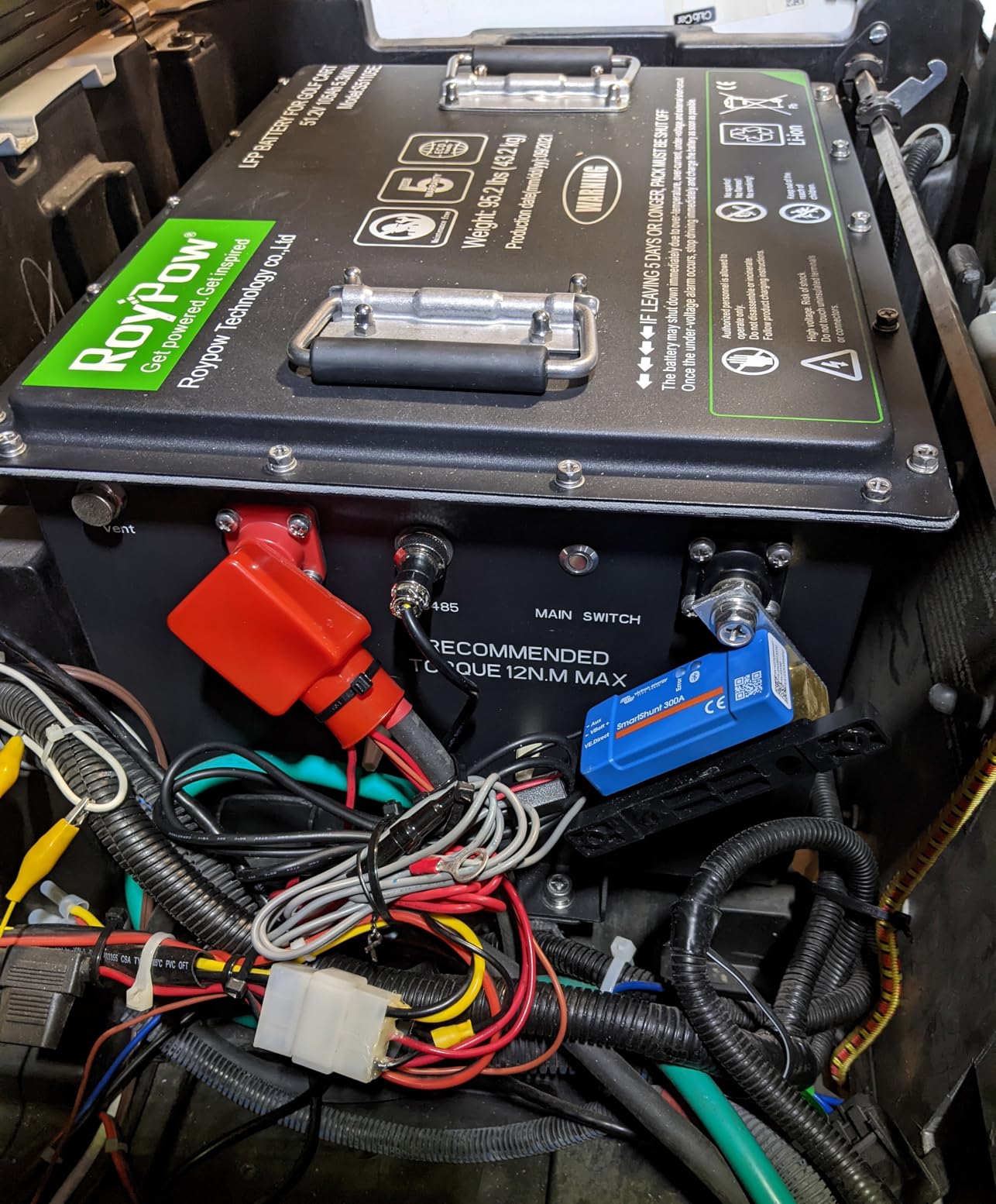 Victron Energy SmartShunt IP65 Battery Monitor (Bluetooth) - Victron Smart Shunt - 6.5V-70V, 300 amp customer photo 1
