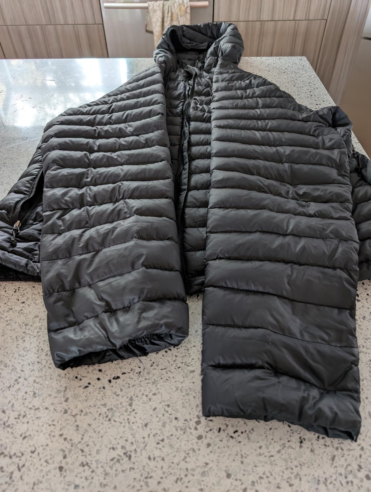 32 Degrees Heat Men's Ultra-Light Down Packable Jacket - Lightweight Compressible Puffer customer photo 1