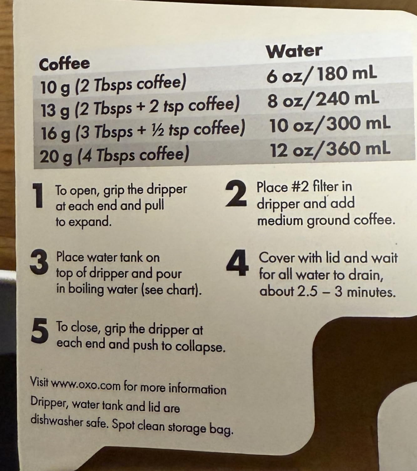 OXO Brew Collapsible Pour-Over Travel Coffee Maker with Storage Case | Portable coffee maker for camping, backpacking, and on-the-go, fits different mug sizes, compact, stores neatly in case customer photo 2