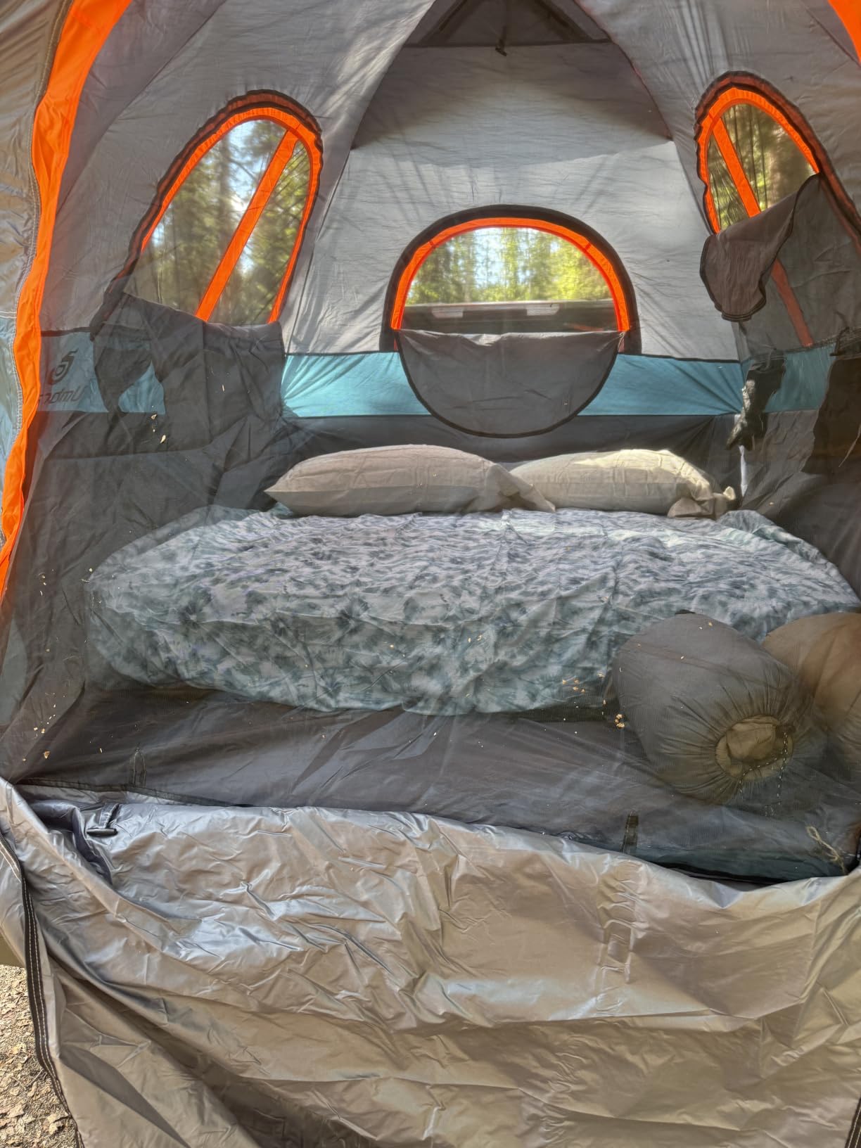 Umbrauto Air Mattress for 5.5-5.8 ft Full-Size Short Truck Beds, Inflatable Truck Tent Airbed with Pump, Pickup Camper Air Bed for Camping customer photo 1