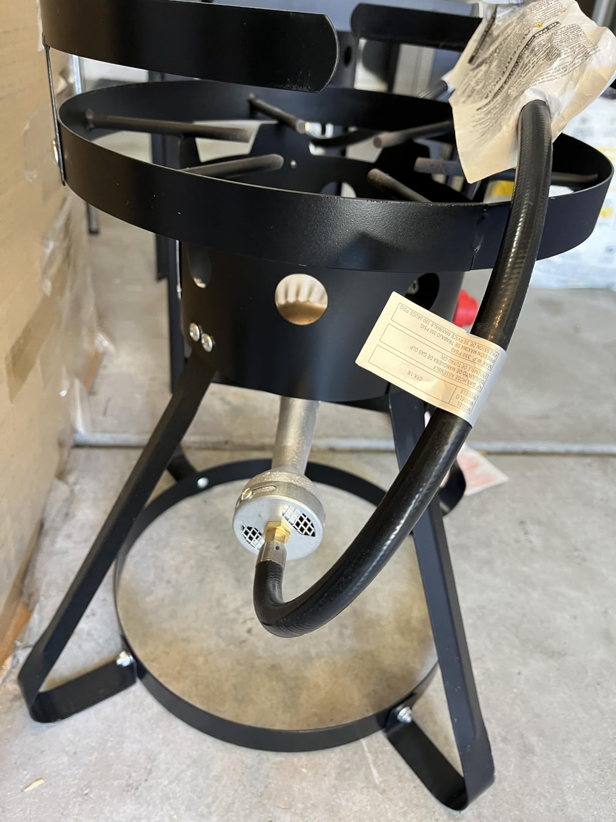 OuterMust 58,000 BTU Outdoor Fish Fryer with Baskets and Lid, 18 Qt. Propane Deep Fryer and 2 Inner Baskets, Ideal for Frying Fish, Chicken Wings, French Fries customer photo 2