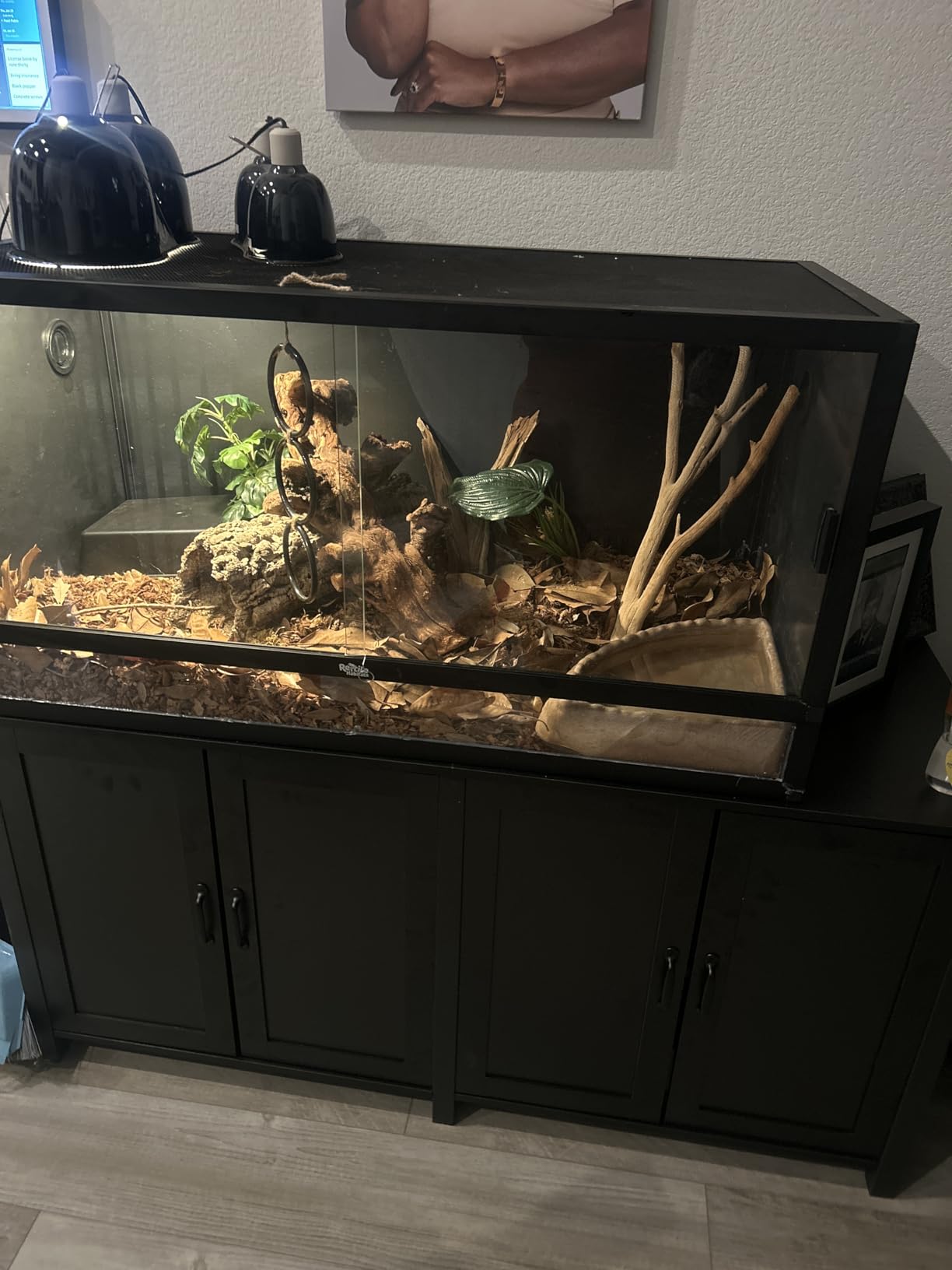 GDLF 100-150 Gallon Fish Tank Stand, 120 Gallon Tank Stand with 60