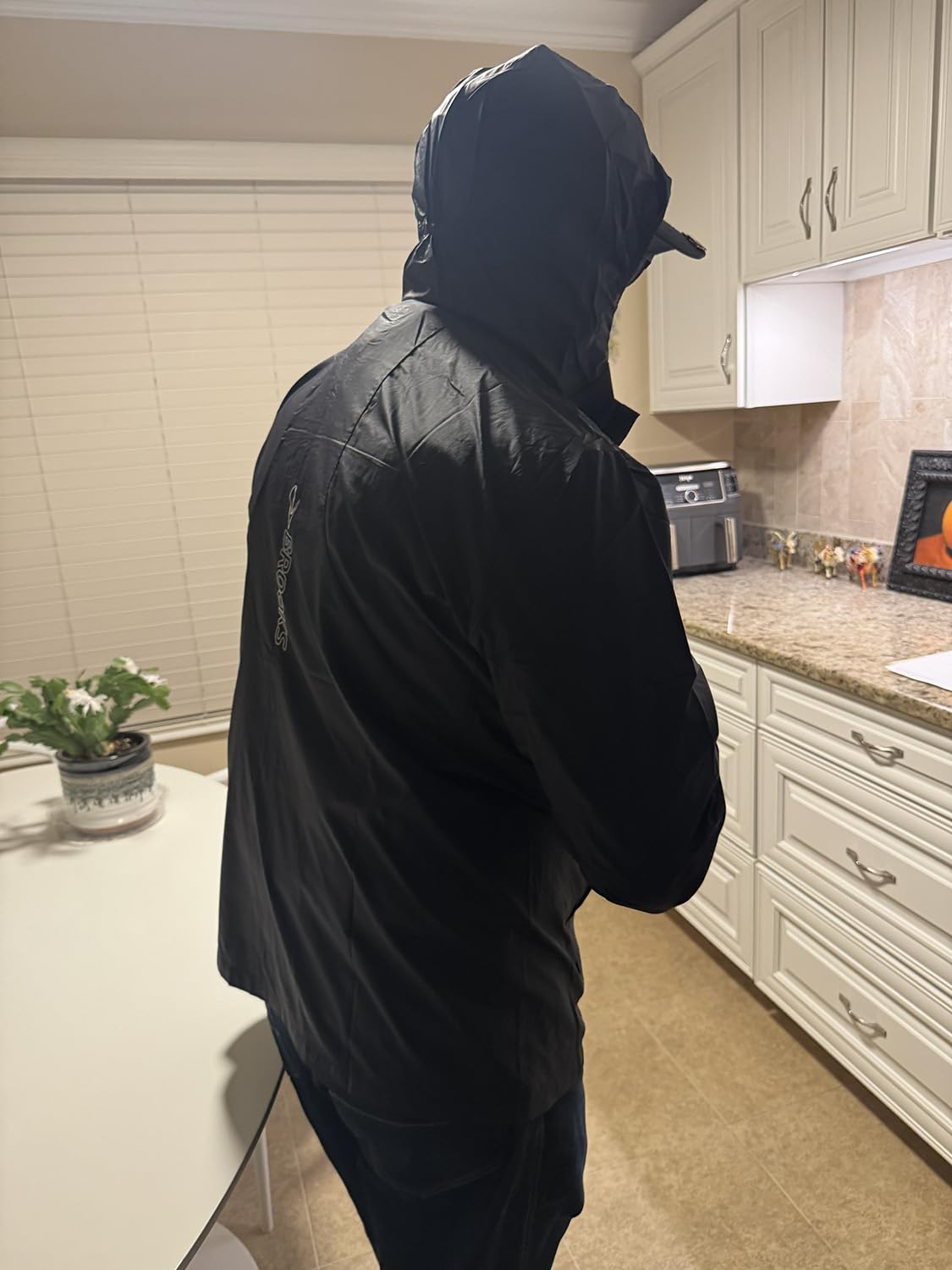 Men's Canopy Packable Jacket, Water Resistant UPF 50+ & Reflective customer photo 2