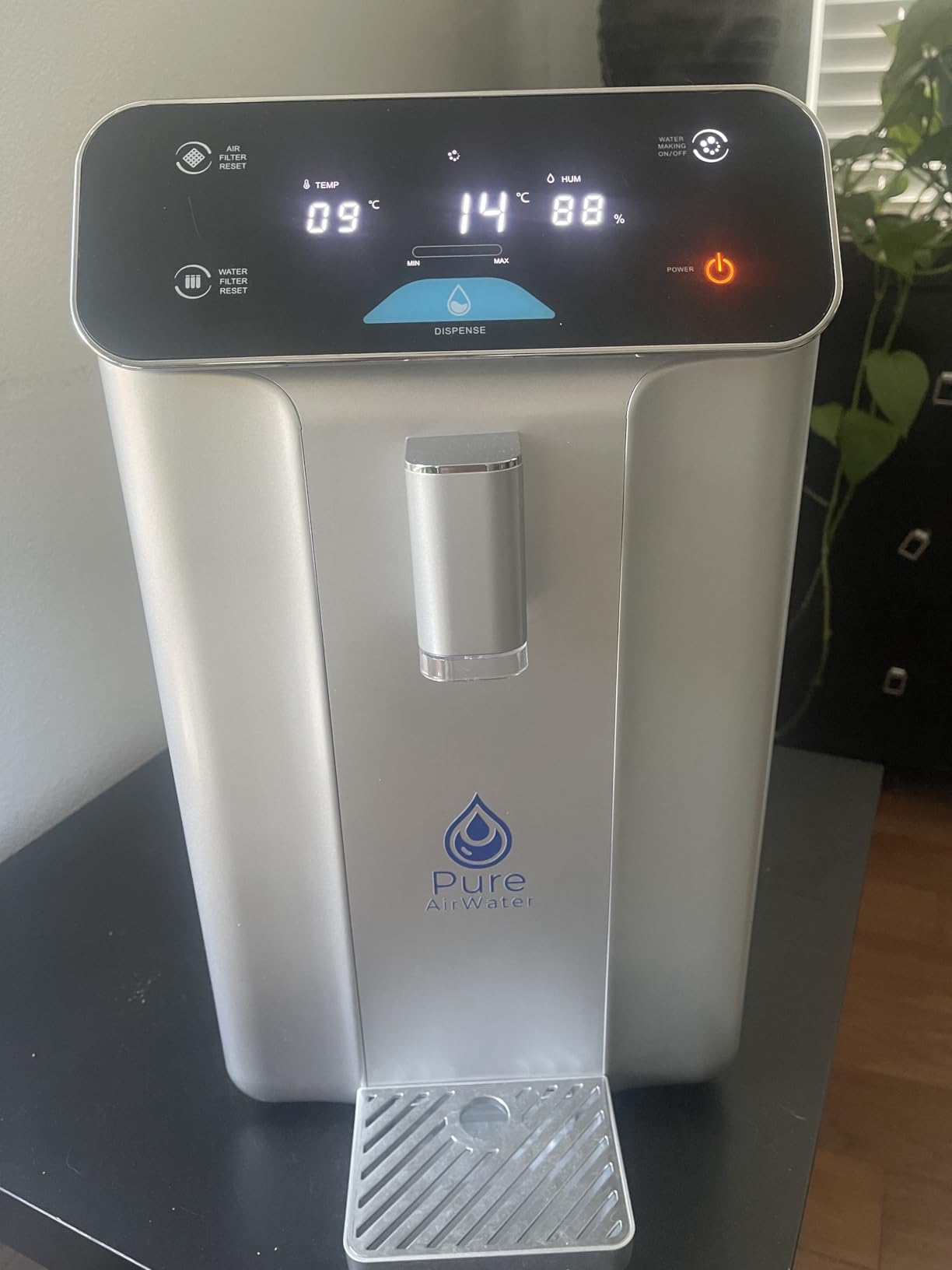 Atmospheric Water Generator A10 | Make Water from Air, No Plumbing, No Tap Water Needed | For Home, RV, Boat, Off-Grid or Emergencies | 2.64 Gallon (10L) customer photo 2