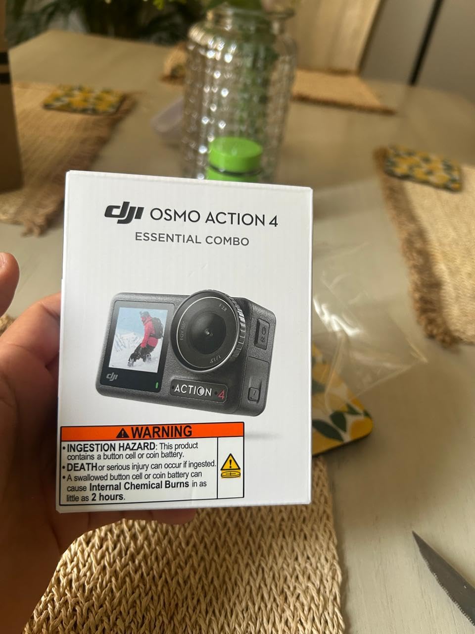 DJI Osmo Action 4 Essential Combo, Waterproof Action Camera | 1/1.3 Sensor, 4K/120fps Video, Stunning Low-Light Imaging customer photo 2