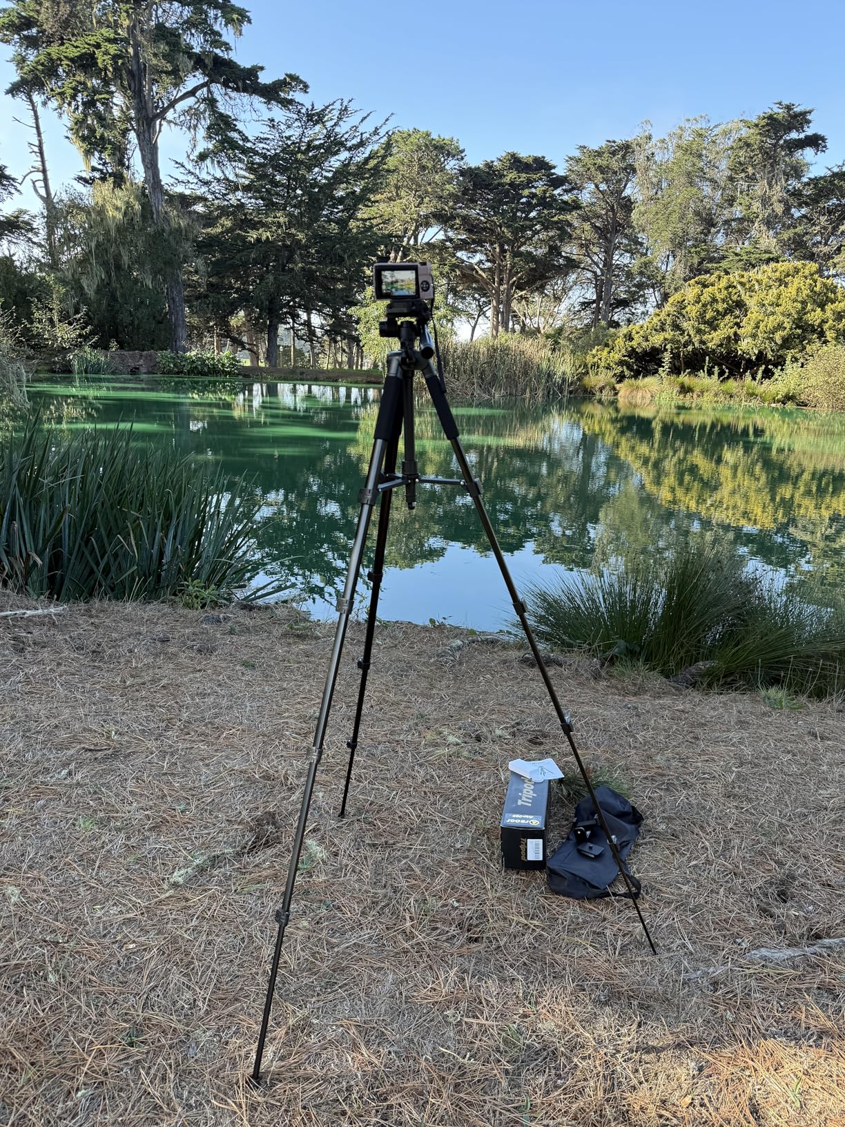 69” Tripod for Spotting Scopes, Binocular & Camera, Includes Binocular Adapter, 2 QR Plates, Phone Holder & Carry Bag, Ideal for Bird Watching, Hunting, Wildlife Viewing & Target Shooting customer photo 2