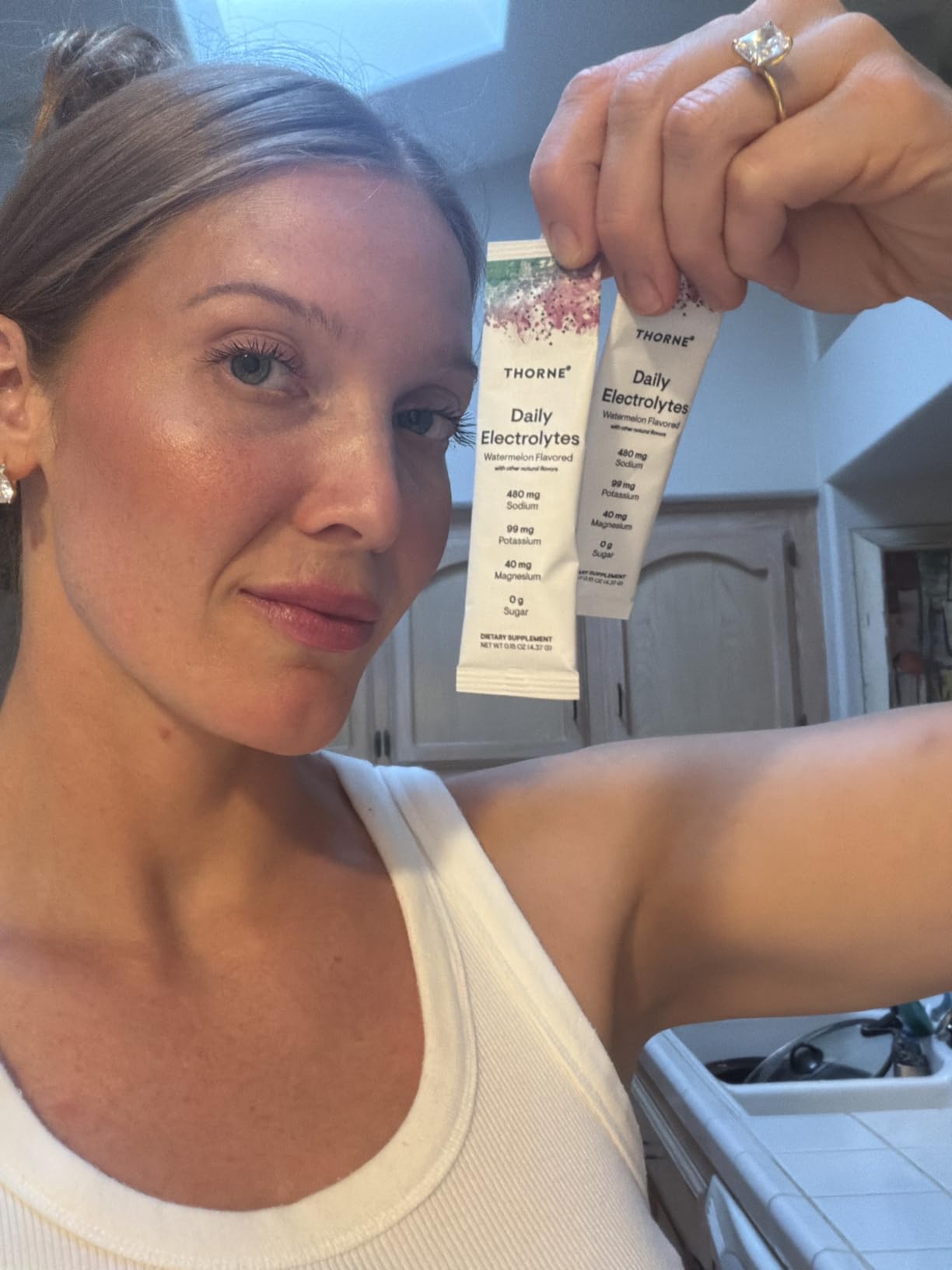 THORNE Daily Electrolytes, Electrolyte Powder Drink Mix, 30 Stick Packs customer photo 1