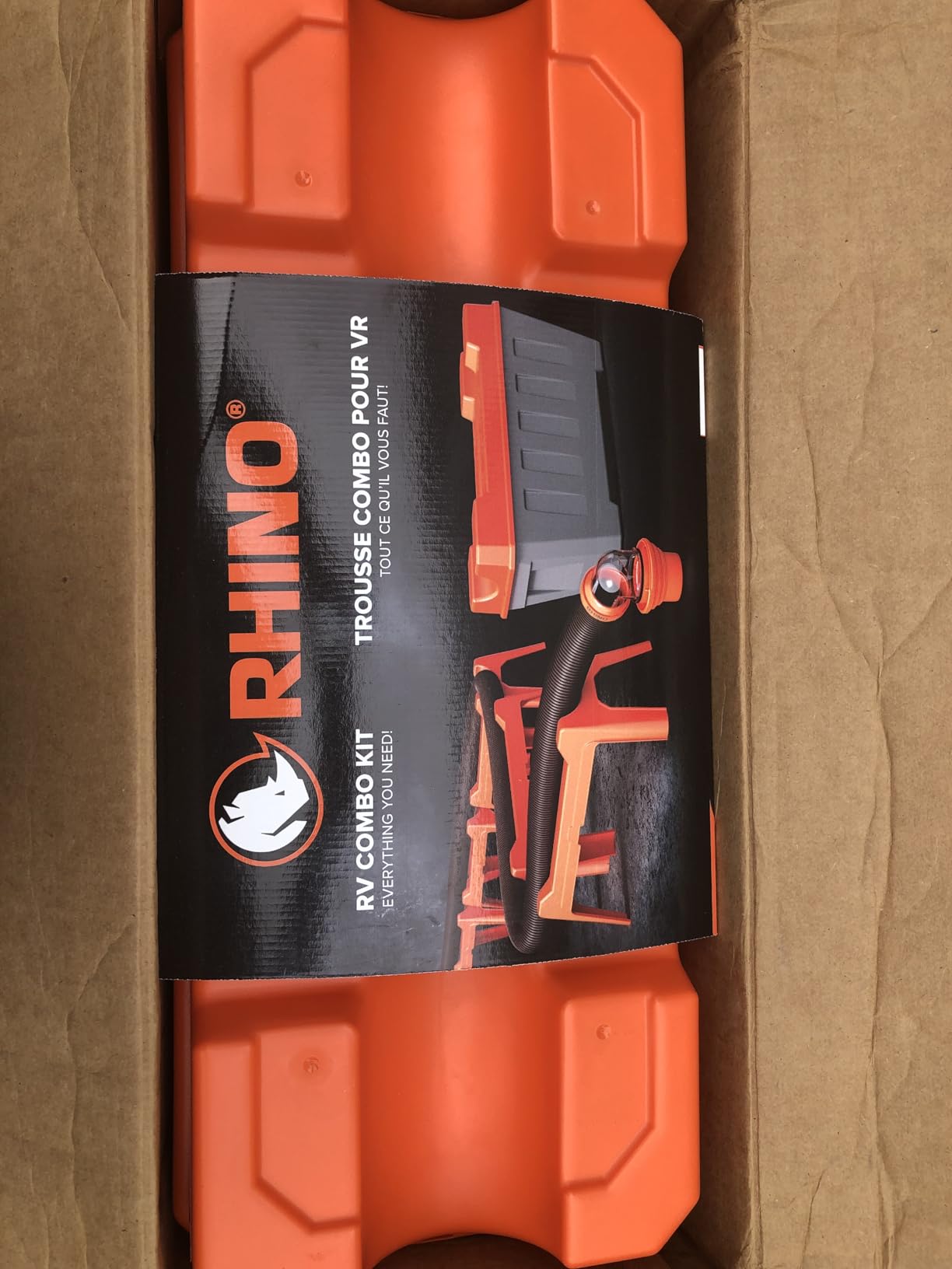 Camco Rhino Ultimate 20' RV Sewer Hose Kit - All-in-One Sewer Hose Solution - 11-Piece Combo Kit Includes Storage Box for Nesting Support & Camper Organization (43075) customer photo 1