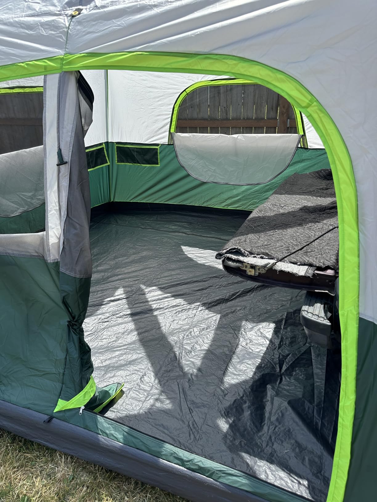JELUCAMP SUV Tents for Camping 6 Person Waterproof Car Family Camping Tent | Car Tent with Tailgate Attachment for SUV, Jeep, Truck with Cap, Easy Setup Large Tent for Outdoor Camping customer photo 2