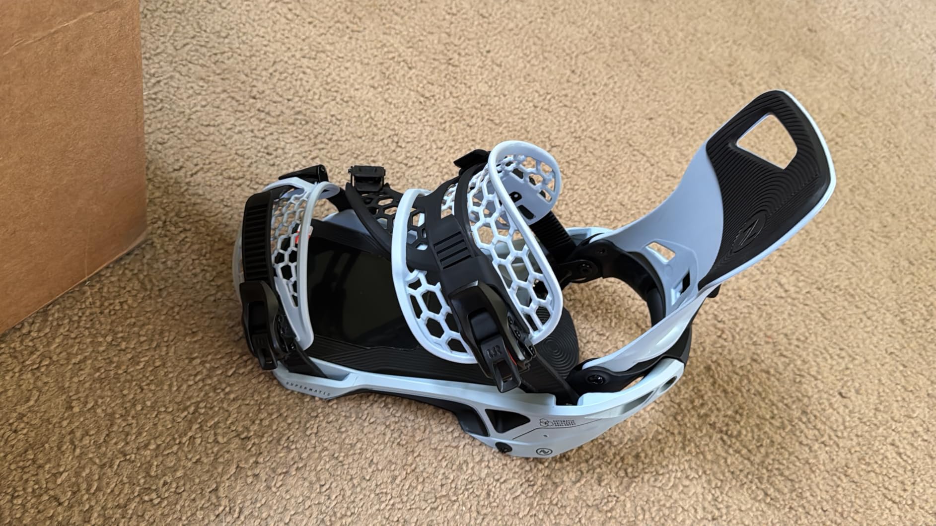 Nidecker Supermatic Carbon Snowboard Binding - Dual-Entry, Automatic Binding customer photo 2