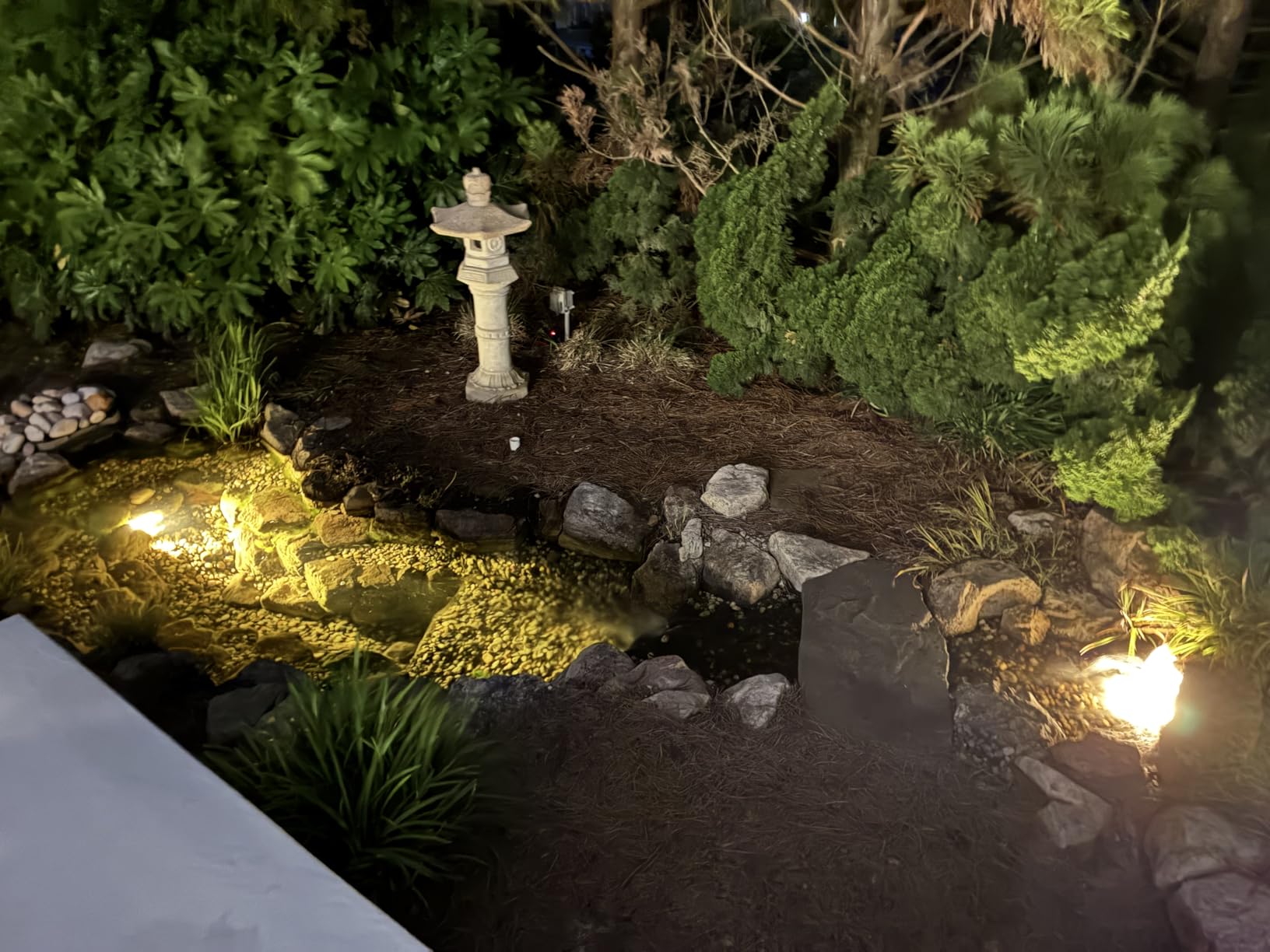 HIBOITEC 3W Pond Lights LED Underwater, 2700K Warm White, IP68 Waterproof Low Voltage Submersible Fountain Lights for Ponds Tank Garden Waterfall, 12-24V AC/DC, 2 Pack customer photo 1