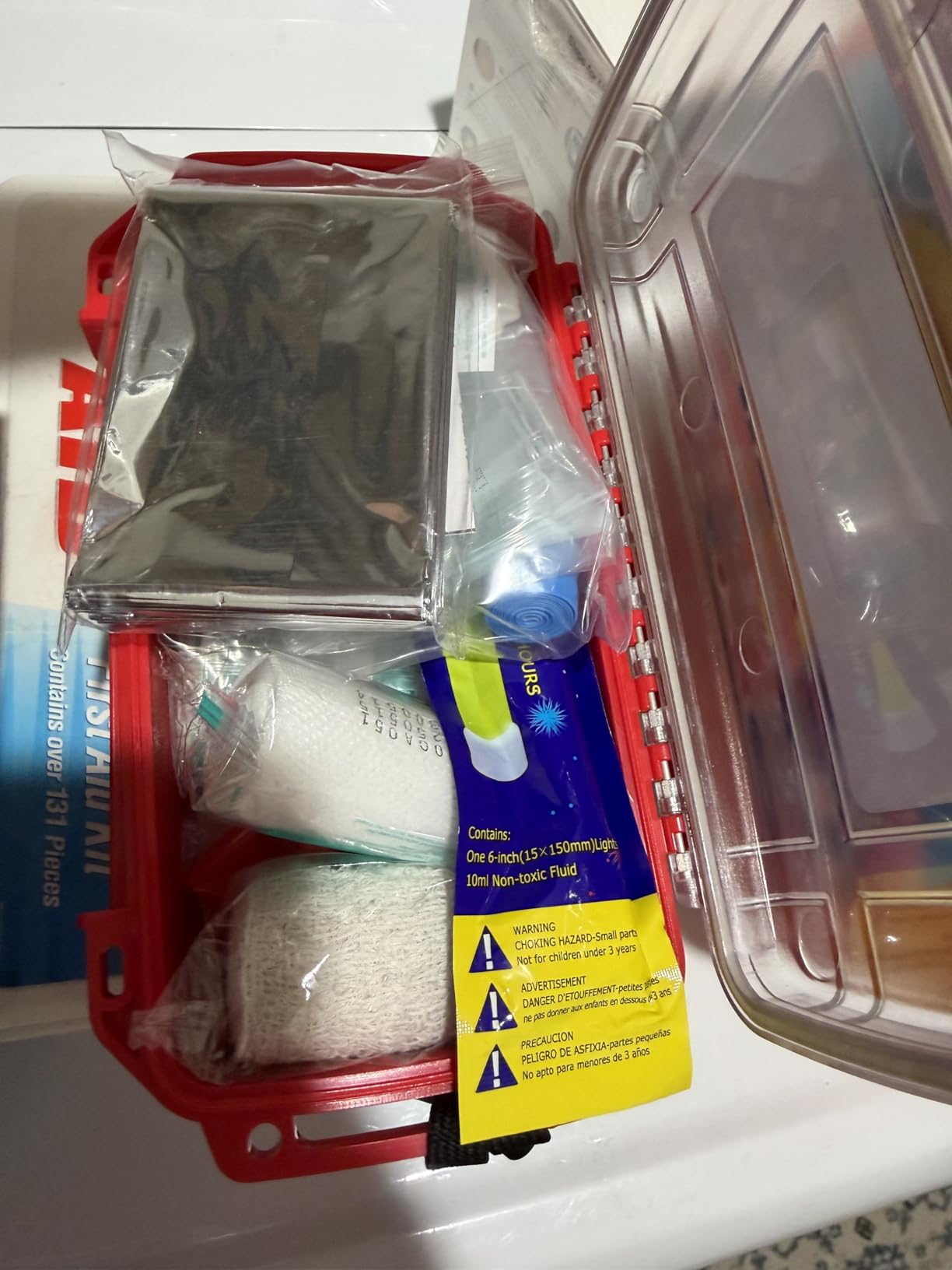 Marine Waterproof First Aid Kit for Boat, Kayak, Sailing & Beach | Floating Hard Case, Emergency Medical Supplies, Survival Gear & Safety Essentials customer photo 1