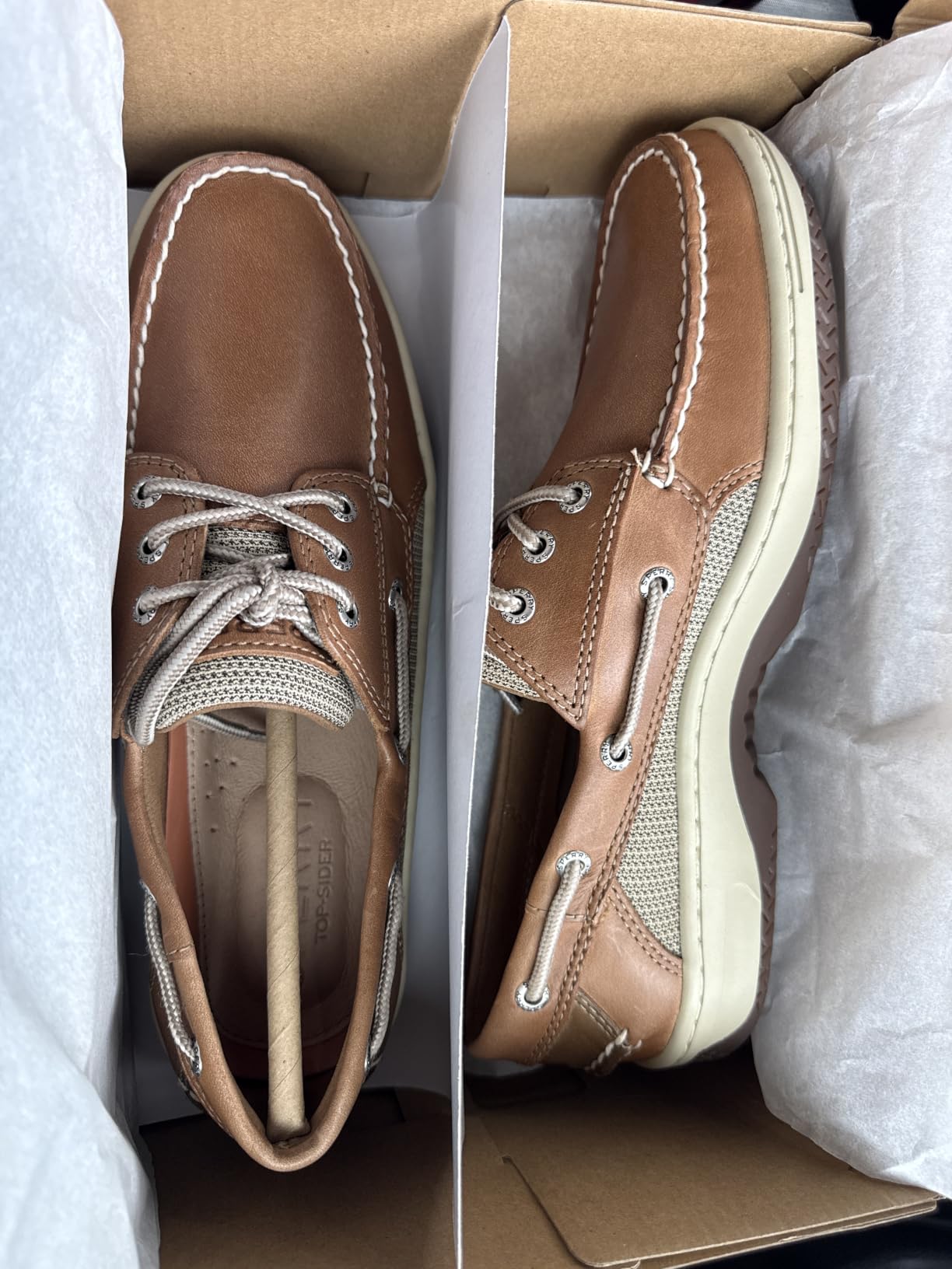 Sperry Men's Billfish 3-Eye Leather Boat Shoe customer photo 1