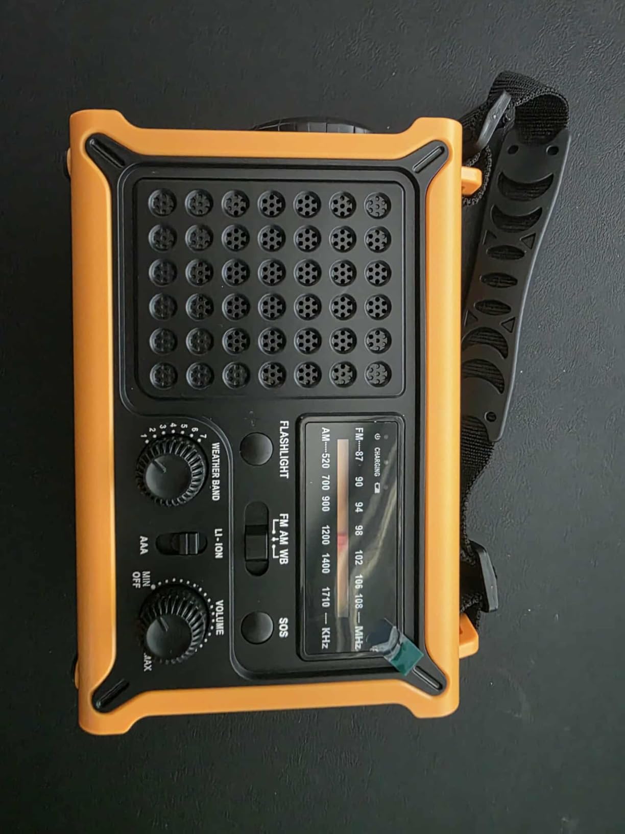 Emergency Radio with Hand Crank & Solar, NOAA Weather Alerts, 12000mAh | 8500mm² Solar Panel, AM/FM/WB, 5W Flashlight & Reading Light, 120dB SOS customer photo 2