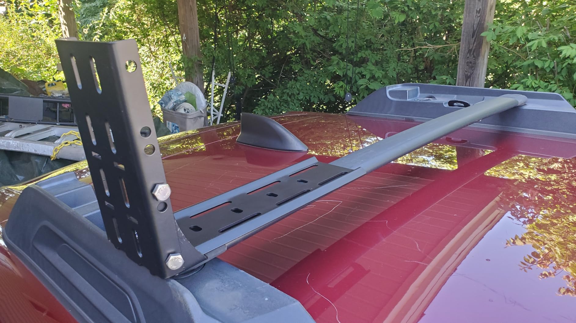 Naturnest 270 Car Awning Plus, Waterproof Windproof UV-Resistant Retractable Awning with LED Light for Camper, 270 Degree Manual Retractable Side Awnings for Truck, SUV, Jeep, Van - Driver Side customer photo 2