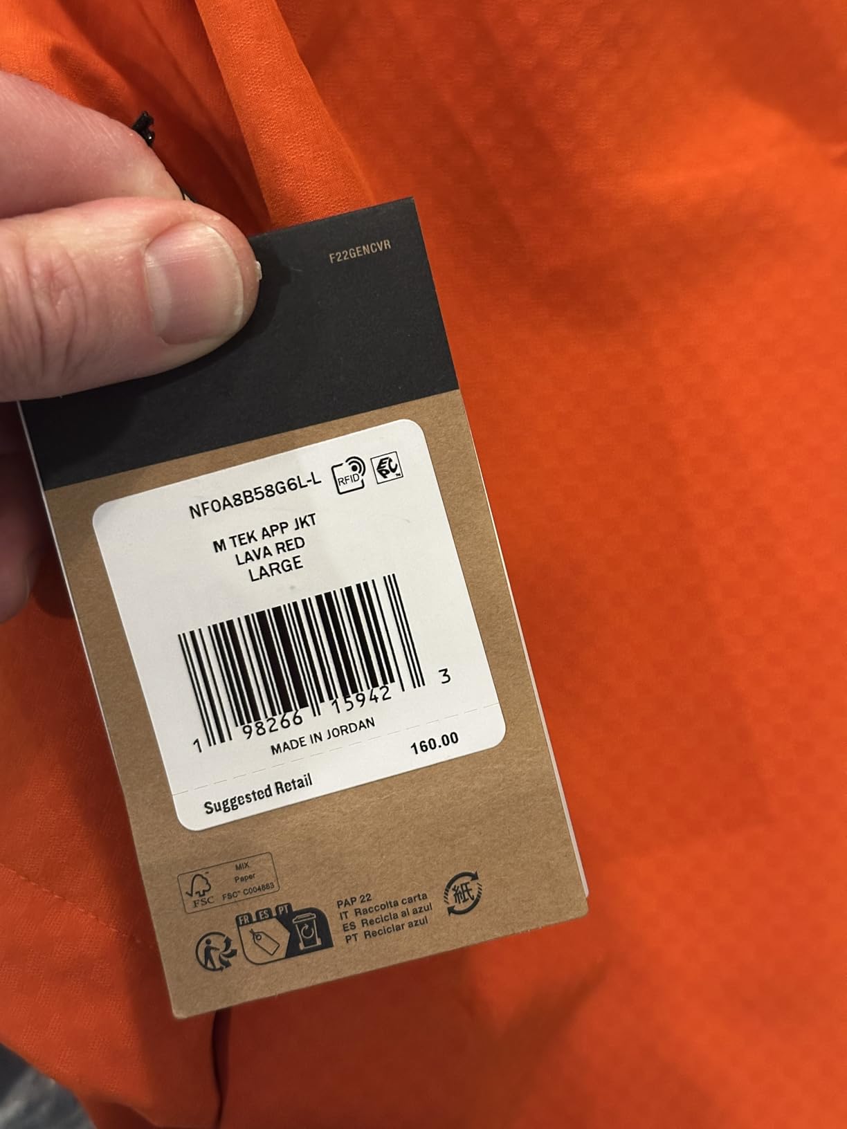 The North Face Tek Approach Jacket customer photo 1