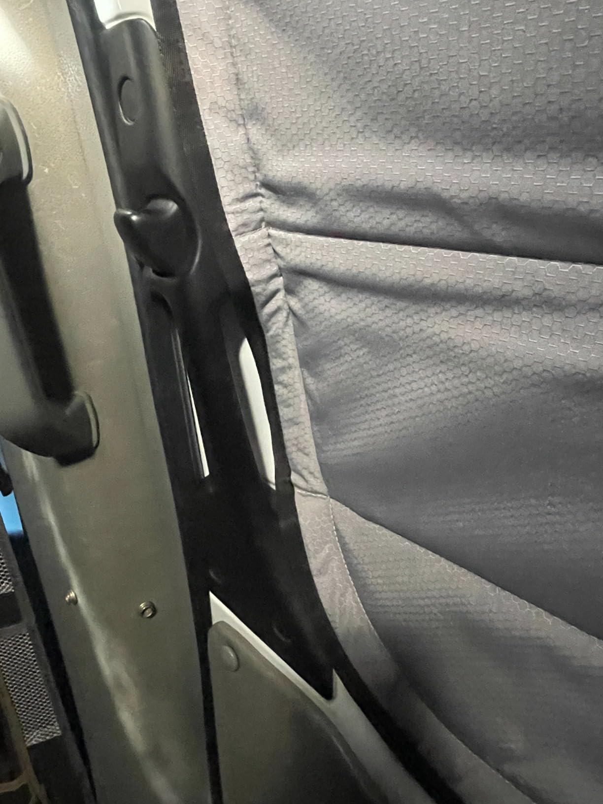Living in a Bubble Insulated Blackout Mid Left Side Window Cover for Mercedes Sprinter Van Year 2007-2026 170
