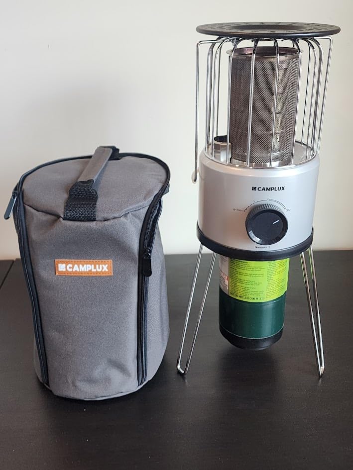 2 in 1 Propane Heater & Stove, CAMPLUX 8500 BTU Portable Propane Heater Indoor customer photo 1