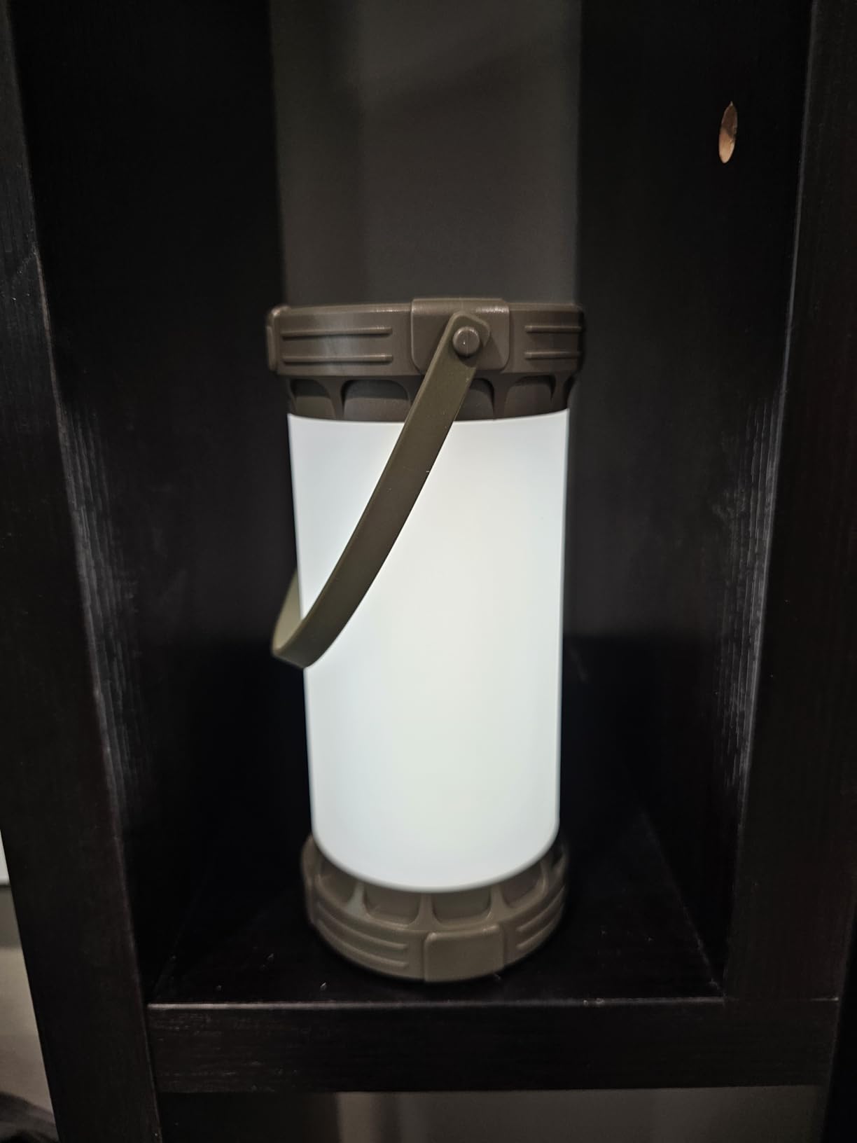 Glocusent 135 LED Ultra Bright Camping Lantern, Up to 200H, 5000mAh Camping Lights with 3 Colors & 5 Brightness, SOS, Max 1500LM, Rechargeable Lantern for Power Outages Camping Hiking Emergency customer photo 1