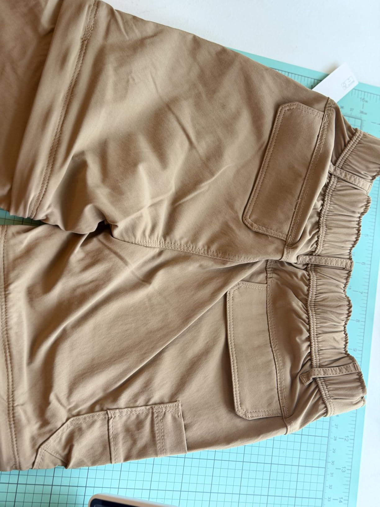 Amazon Essentials Boys' Water Repellent Regular Fit Active Hiking Outdoor Pants customer photo 2