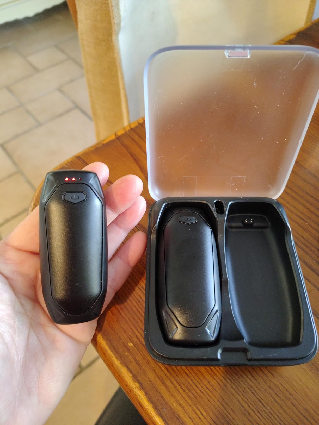 Kesguar Hand Warmers Rechargeable - 2 Pack 14000mAh AI Electric Hand Warmers with Charging Case, Magnetic 2 in 1 Pocket Handwarmers customer photo 2